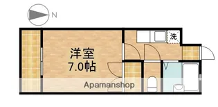 ビバリーハウス西町【201号室】の間取り