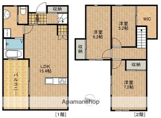 ラルミエール【Ⅱ号室】の間取り