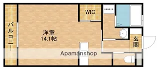 ル・リオン楓【2階】の間取り