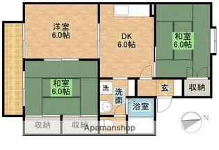 第2コンチェルトB【1階】の間取り