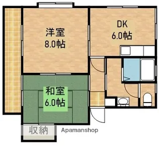 サンシャイン【1階】の間取り