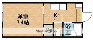 ストリートブラット【1階】の間取り