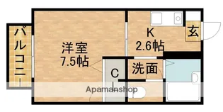 上島ビギン【2階】の間取り