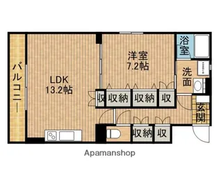 カンタービレK【103号室】の間取り