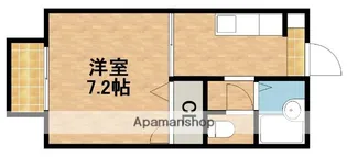 メゾンセピアB【2階】の間取り