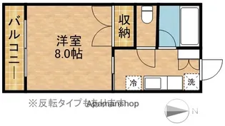 パラシオB【1階】の間取り