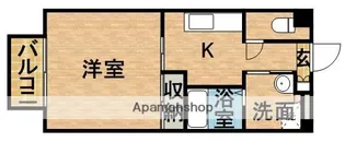 ジュネス【1階】の間取り