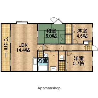 プリマベーラ【3階】の間取り