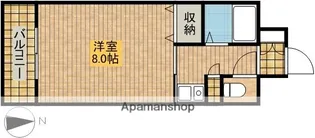 ブライティ助信【2階】の間取り