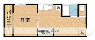 コーポ坂口【101号室】の間取り