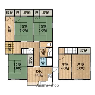 静岡県島田市南1丁目【一戸建】の間取り