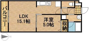 AIUOLA PALAIS【3階】の間取り