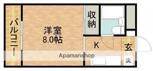 ワイズコレクトA【2階】の間取り