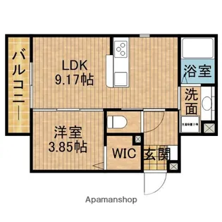 アマルフィ【2階】の間取り