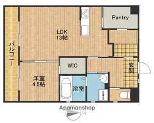 コンフォート【2階】の間取り