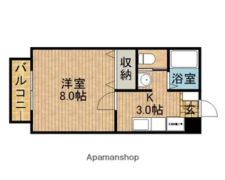 プロシードⅡ【2階】の間取り
