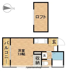 レリブ小池Ⅱ【1階】の間取り