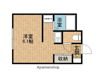 ミコノス【101号室】の間取り