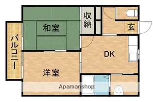 ベルコリーヌC【2階】の間取り