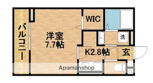 モンレーヴ住吉【3階】の間取り