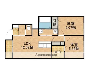 WIT YOKOTE【1階】の間取り