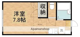 グリーンビューⅡ【104号室】の間取り