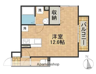 D−HILLS城北Ⅱ【1階】の間取り