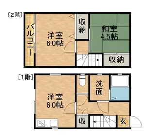 静岡県浜松市中央区富塚町【一戸建】の間取り