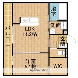 D−ROOM KAMIJIMA【1階】の間取り
