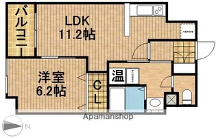 LAURELCOURT常盤(ローレルコート常盤)【5階】の間取り