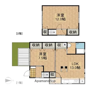 静岡県浜松市中央区入野町【一戸建】の間取り