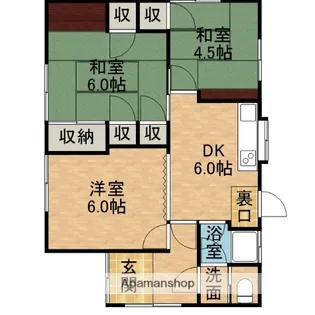 静岡県焼津市下小田【一戸建】の間取り