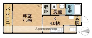 アーバンヒルズ元浜【2階】の間取り