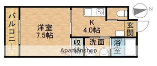 アーバンヒルズ元浜【1階】の間取り