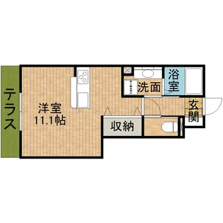 ハルモニア【1階】の間取り