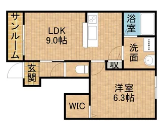LOTUS新居【1階】の間取り