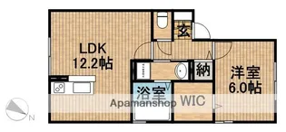 GREEN STAGE【1階】の間取り