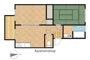 静岡県袋井市村松【一戸建】の間取り