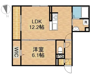 ニューヴィレッジⅡ【2階】の間取り