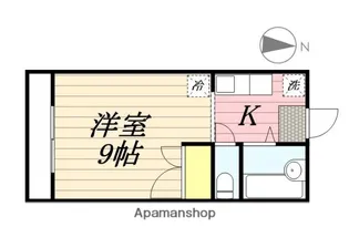 サンエイトシノハラ【104号室】の間取り