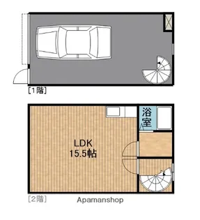 R1 FUKUROI GLB【1階】の間取り