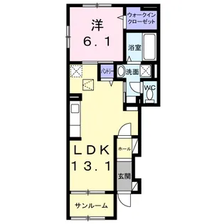ロケット・ラボ【1階】の間取り