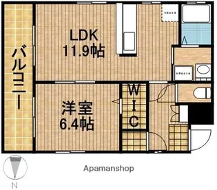 サリエンテⅢ【1階】の間取り