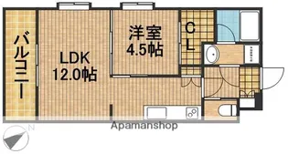 セントジョセフA【2階】の間取り