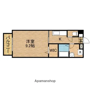 SURPLUS女神【2階】の間取り