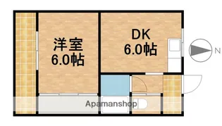 ローレルハイツ【104号室】の間取り