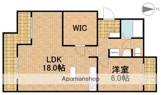 スカイシャトウ城山Ⅰ【4階】の間取り