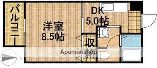 ディアス文丘【102号室】の間取り