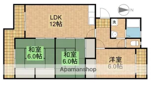 アーバンハイツ泉【3階】の間取り