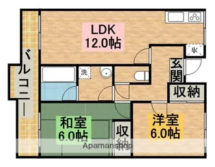 BEETOP幸【3階】の間取り